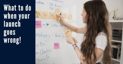 What to do when your course launch goes wrong - blog image